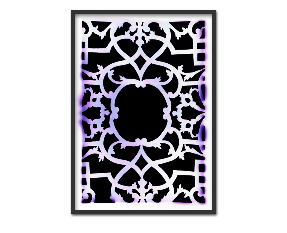 Confessional box lattice ~ 55x75cm